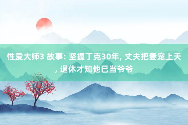 性爱大师3 故事: 坚握丁克30年， 丈夫把妻宠上天， 退休才知他已当爷爷